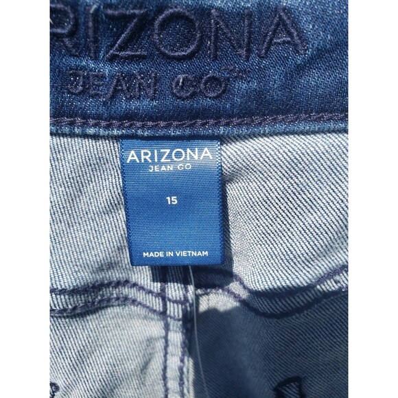 NWT Arizona Women's Super Flex Hi-rise Ankle Jegging Size 15 NWT - Picture 10 of 16